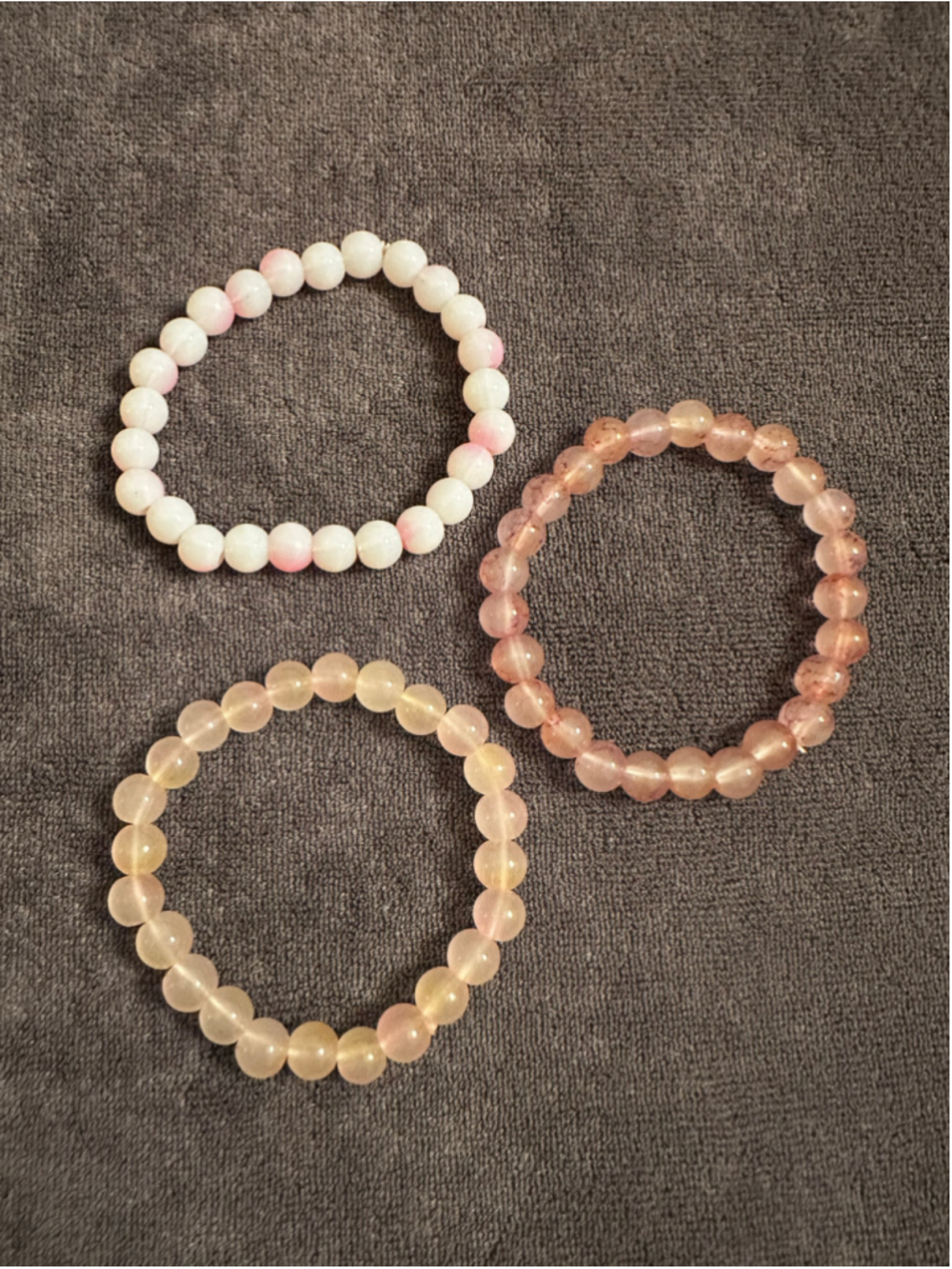 Unbranded Beaded Bracelet Trio Multi-color Set 5
